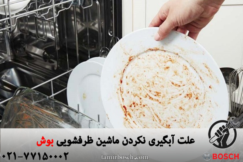 علت آبگیری نکردن ماشین ظرفشویی بوش 