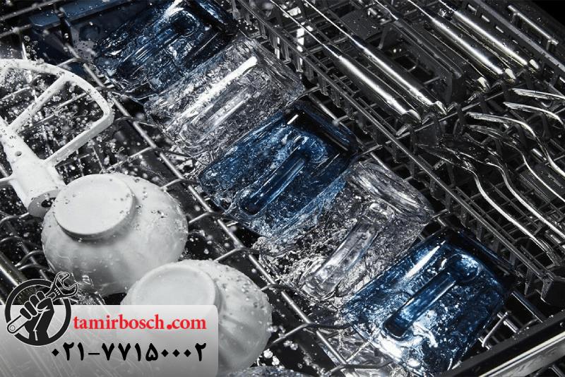 مراحل تنظیم سختی آب ماشین ظرفشویی بوش