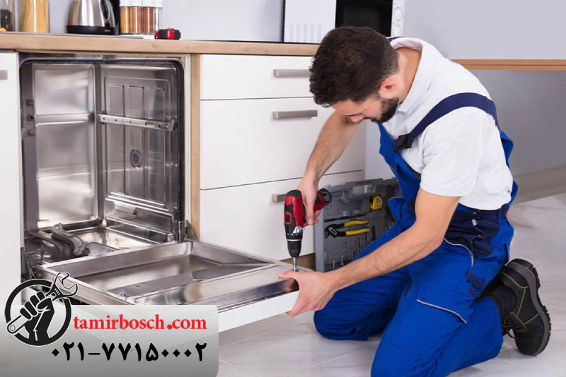 آموزش مرحله به مرحله نصب ماشین ظرفشویی بوش سری 6