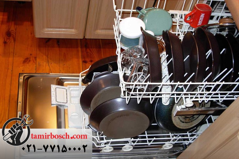 آموزش گام به گام چیدن صحیح ظروف در ظرفشویی بوش سری 8