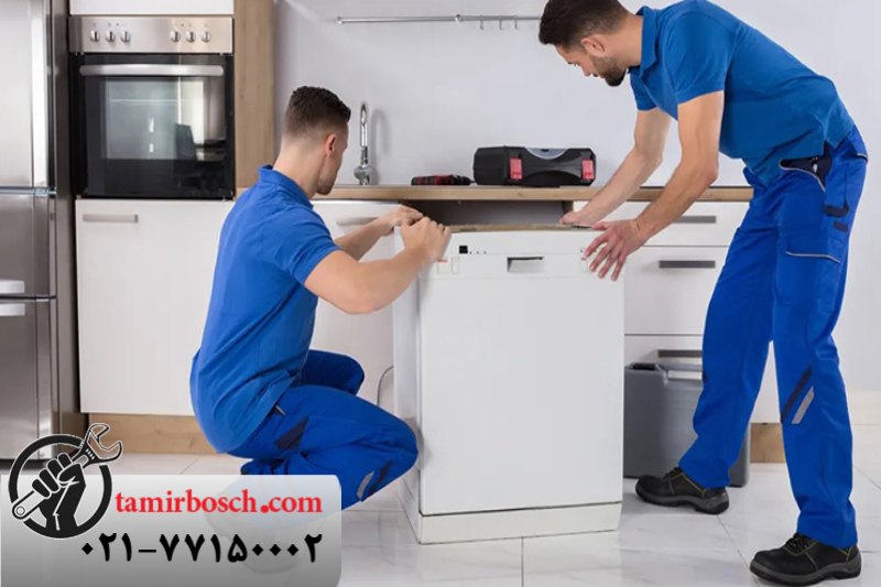 نصب ماشین ظرفشویی bosch توسط کاربر