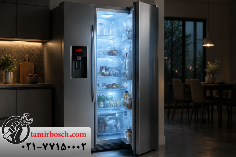 برفک زدن یخچال bosch