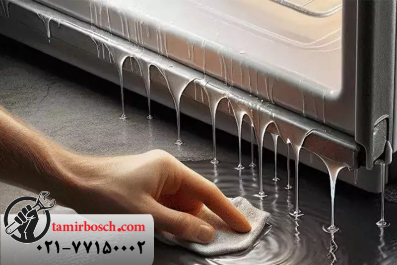مهم ترین دلایل آب دادن یخچال بوش