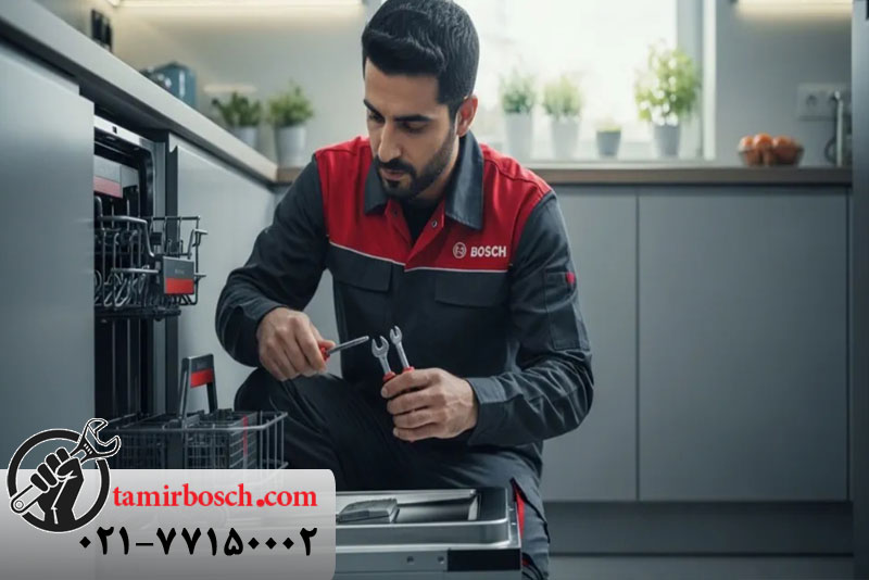 بررسی هزینه و قیمت تعمیر ماشین ظرفشویی Bosch در فردیس 